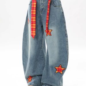 Women Relaxed Fit Mid-Rise Cotton Jeans